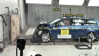 Volkswagen Golf SportWagen (2015-2019) ALL Crash Tests [Side-Pole, Front, Side]