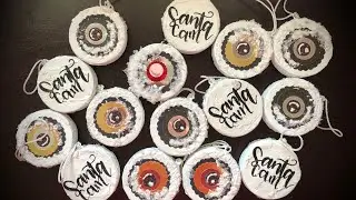Christmas in July/Craft Fair 2021 Idea #11 Santa Cam Ornament