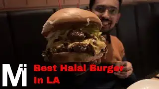 Best Burger in LA | Halal Wagyu | M+Bites | HIHO Cheeseburger | Santa Monica