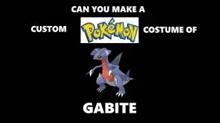Casey's Custom Pok&eacute;mon Costume Ideas: Gabite (Generation IV) (Draw A Concept) #pokemon #request