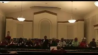 2025 Bell Choir at Creche Festival   1 First Noel By Brenda Austin
