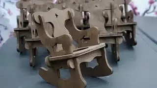 Plywood Rocking Chair
