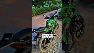 Dominar Skin | Dm for Order | #bajaj #dominar #skin #modification #wrap