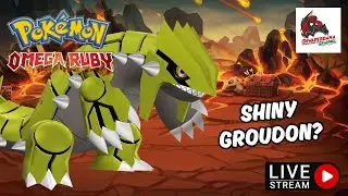 [🔴LIVE] Apakah SHINY GROUDON REAL? Pokemon Omega Ruby Day 2