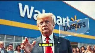 Walmart responds to Trump's directive to 'eat the tariffs'#trump