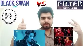 Pakistani reacts | BTS V focus Black Swan MAP OF THE SOUL ONE Concert and BTS JIMIN FILTER