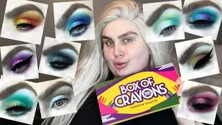 10 Looks 1 Palette THE CRAYON CASE BOX OF CRAYONS