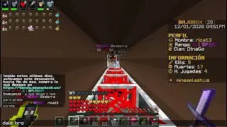 haciendo 1vs1 contra media en minesplash