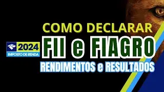 Como declarar Fii e Fiagro IRPF 2024