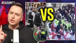 🚨 Police BIAS: Palestine VS St George&rsquo;s Day Arrests 🏴󠁧󠁢󠁥󠁮󠁧󠁿