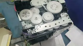 Hp laserjet MFP  M233sdw blank printing gear assembly problem troubleshooting and solution
