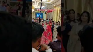 bridal dance performance #entry #wedding #shortvideo #performence