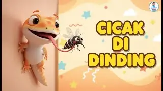 Cicak di Dinding 🦎 | Lagu Anak Indonesia Ceria | Animasi 3D | Lagu Anak Populer