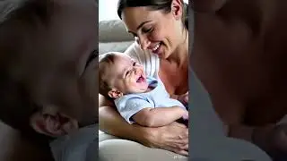 😍 Baby Giggles & Kisses! Heartwarming Moment Between Mother and Baby 💖 #viralvideo