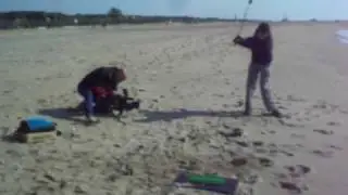 ALBUS GOLF (video 8) ECOBIOBALL demo for the Making-off of TV3 program 