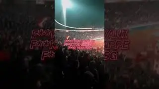 Red Star Belgrade ultras against PSG #ultras #football #psg #redstar #footballedits #chants