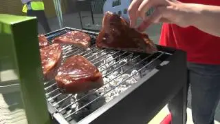 Tuna with a Peking Glaze on the BBQ | Wing Yip