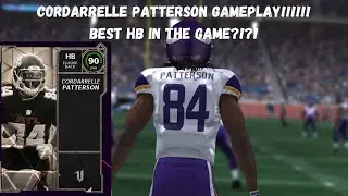 BEST HB IN THE GAME?!?! CORDARRELLE PATTERSON GAMEPLAY!!!!!! MADDEN 22