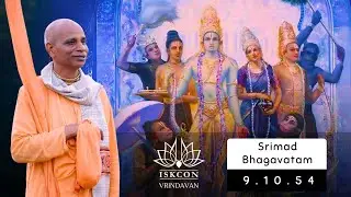 Srimad Bhagavatam 9.10.54 || Hindi || HH Haladhara Swami Maharaja || ISKCON Vrindavan || 27/10/24