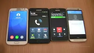 Incoming call &Outgoing call at the Same Time PHILIPS+ Samsung Note 1+ Note 2 Miui +HTC M8