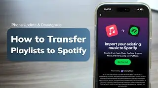 How to Transfer Apple Music Playlists to Spotify with 1-Click! (TuneMyMusic)