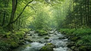 Slow Evening Rain Loop Sounds for Sleeping for Anxiety Relief