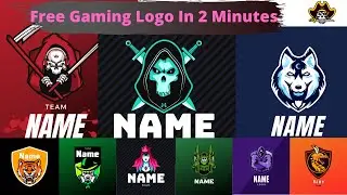 HOW TO GET FREE GAMING LOGO. NO HIDDEN FEES