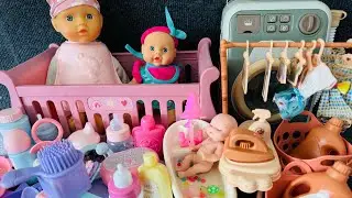 11 Mins Satisfying Baby cot/Baby feeding/Baby tub/Washing machine set unboxing /Toys Review /ASMA