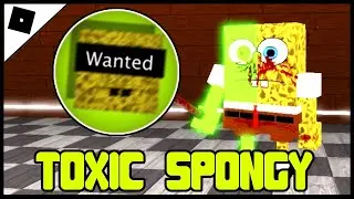 How to get the &ldquo;TOXIC SPONGY&rdquo; BADGE + MORPH in CUSTOM PIGGY SHOWCASE || ROBLOX