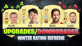 FIFA 21 | WINTER UPGRADES AND DOWNGRADES! 😱🔥 FT. MESSI, HAALAND, SON... etc