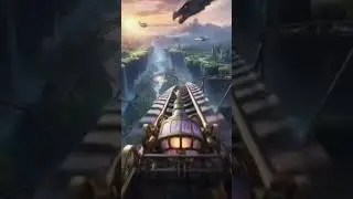 Fantasy Roller Coaster POV: Riding with Dragons)