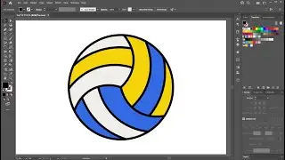 How to Draw a Volleyball in Adobe Illustrator