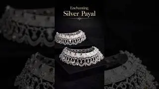 Fancy Designer Silver Anklet ❤️🙌#anklets #payal #jewellery #shorts #payaldesign #trending #silver