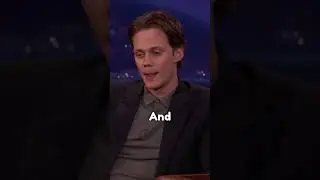 Actor Skarsgard shares how he developed pennywisse's iconic lip point / #shorts