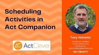 Scheduling Activities in Act Companion