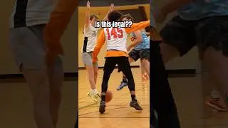 Is this legal in basketball?!