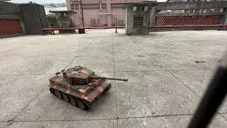 Torro 1/16 RC Tiger I Middle running test(first rc tank)
