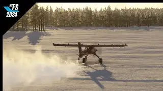 MSFS2024 Ultra | Draco Winter Bush Flying | Flight Sim 24 | ChasePlane | Upgrade 