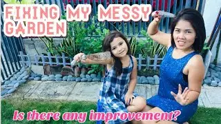 FIXING MY GARDEN  + HALF NORWEGIAN FILIPINA