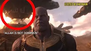 Thanos Catch *Islam* (Allah) in Avengers Infinity War