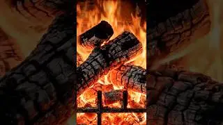 4K Christmas Fireplace 🔥 Pure Crackle (No Music)