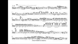 Harry Watters 'In A Mellow Tone' Trombone Solo Transcription