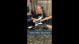 Triple Mini Buckers! A pickup combination you've probably never heard, but boy are you missing out!