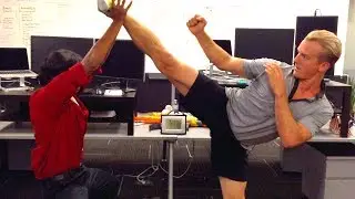Kung Fu Fighting at the Office