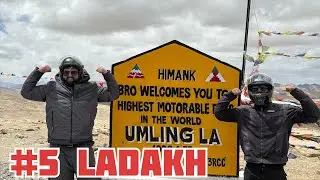 World&rsquo;s Highest Road OFF-ROAD on Himalayan 450 | Hanle to Umling La to Pangong in 1 Day