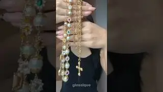 How to make a hand chain from necklace? #fypシ゚viral