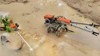 Traktor Power tiller video power tiller trolley kubota Diesel engine | Yanmar water pump