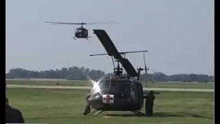 2013 Vectren Dayton Airshow - UH-1 Huey & AH-1 Cobra Rides