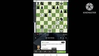 Brilliant knight sacrifice #shorts #chess