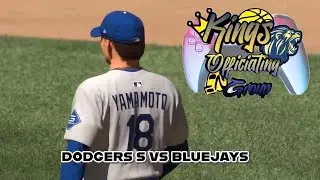 Dodgers vs Bluejays
